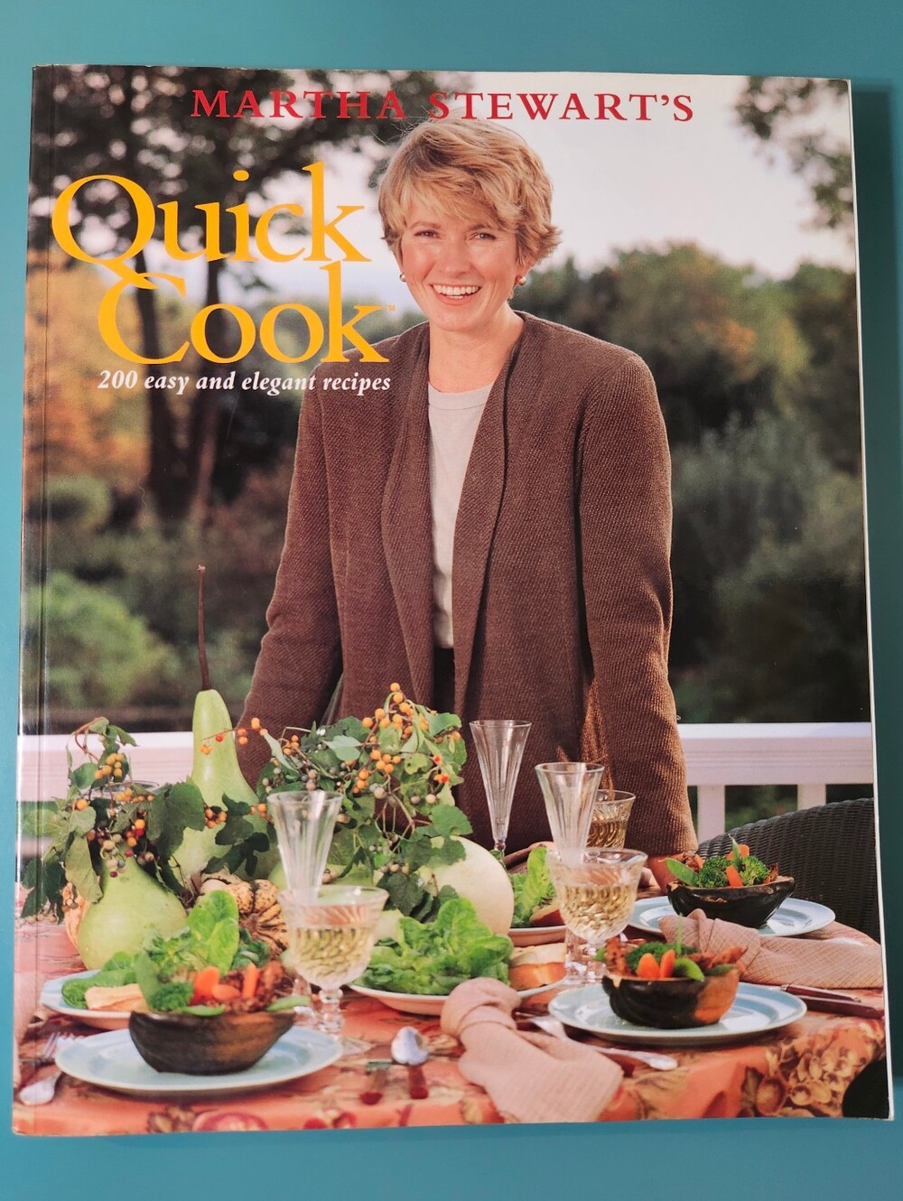 Martha Stewart's Quick Cook 200 Easy & Elegant Recipes Gourmet Entertaining 1983